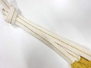 正絹　撚り房　手組帯締め